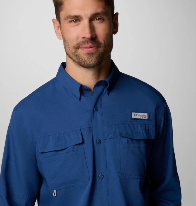 Men PFG Blood and Guts™ V Long Sleeve Shirt