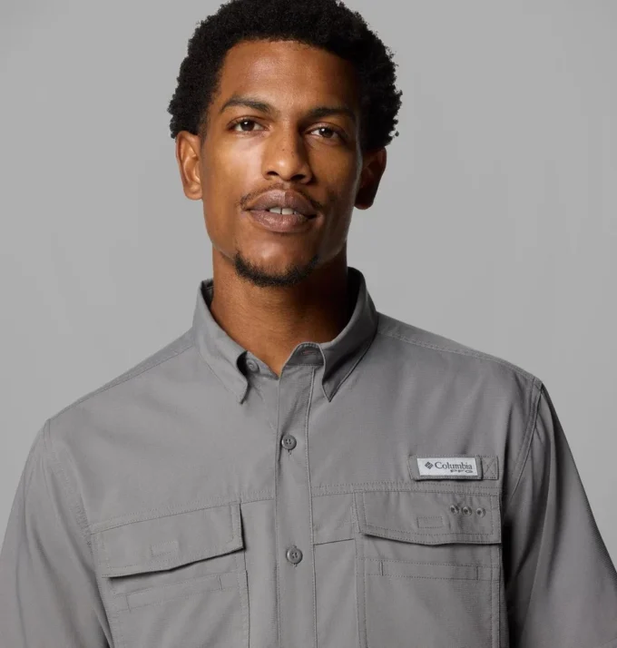 Men PFG Blood and Guts™ V Short Sleeve Shirt Men PFG Blood and Guts™ V Short Sleeve Shirt