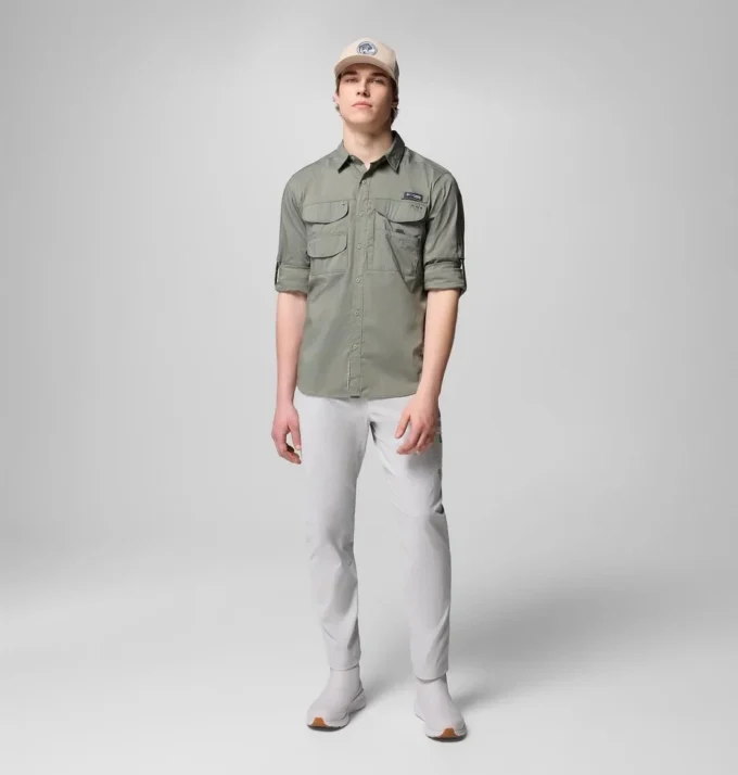 Men PFG Bonehead™ Elite Long Sleeve Shirt Men PFG Bonehead™ Elite Long Sleeve Shirt