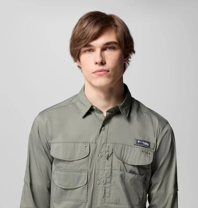 Men PFG Bonehead™ Elite Long Sleeve Shirt Men PFG Bonehead™ Elite Long Sleeve Shirt