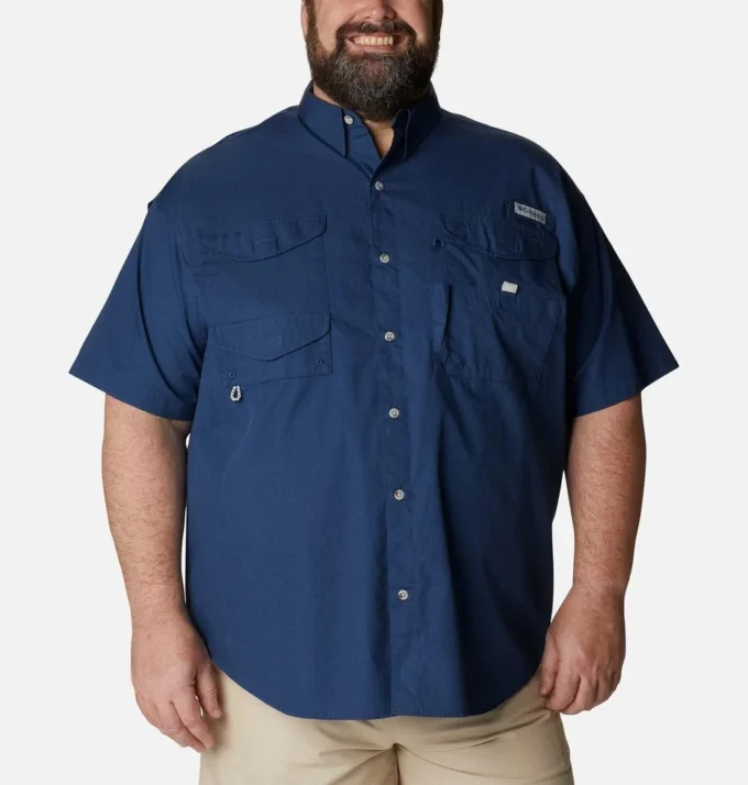 Men PFG Bonehead™ Short Sleeve Shirt – Big Men PFG Bonehead™ Short Sleeve Shirt – Big