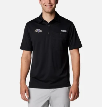 Men PFG Flycaster Pocket Polo