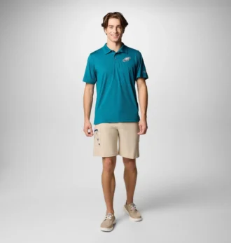 Men PFG Low Drag Offshore™ Polo – Philadelphia Eagles