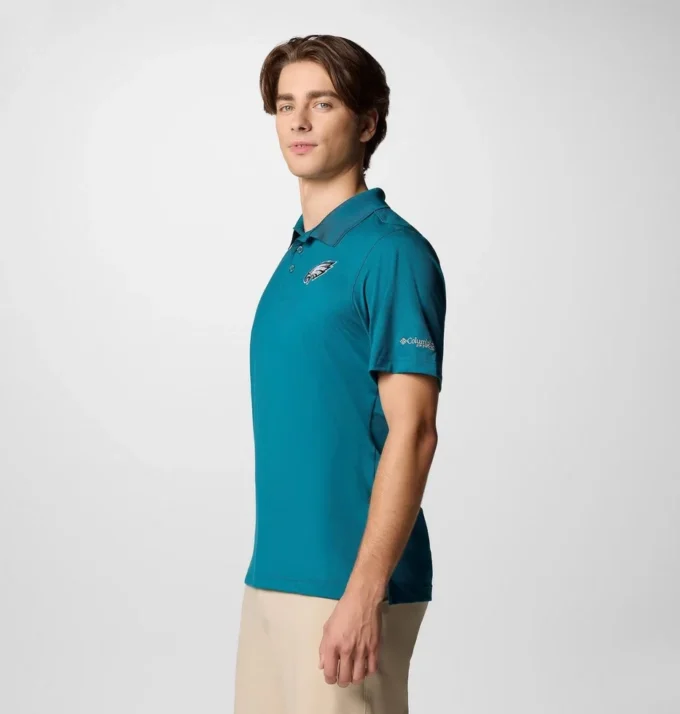 Men PFG Low Drag Offshore™ Polo – Philadelphia Eagles Men PFG Low Drag Offshore™ Polo – Philadelphia Eagles
