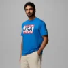Men PFG™ Silver Bank Americana Hook Flag T-Shirt