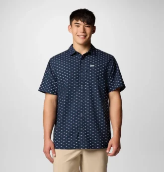 Men PFG Super Slack Tide™ Short Sleeve Shirt – Denver Broncos Men PFG Super Slack Tide™ Short Sleeve Shirt – Denver Broncos