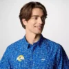 Men PFG Super Slack Tide™ Short Sleeve Shirt – Los Angeles Rams Men PFG Super Slack Tide™ Short Sleeve Shirt – Los Angeles Rams