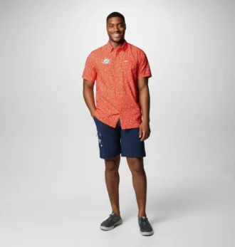 Men PFG Super Slack Tide™ Short Sleeve Shirt – Miami Dolphins Men PFG Super Slack Tide™ Short Sleeve Shirt – Miami Dolphins