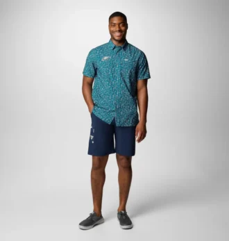 Men PFG Super Slack Tide™ Short Sleeve Shirt – Philadelphia Eagles Men PFG Super Slack Tide™ Short Sleeve Shirt – Philadelphia Eagles