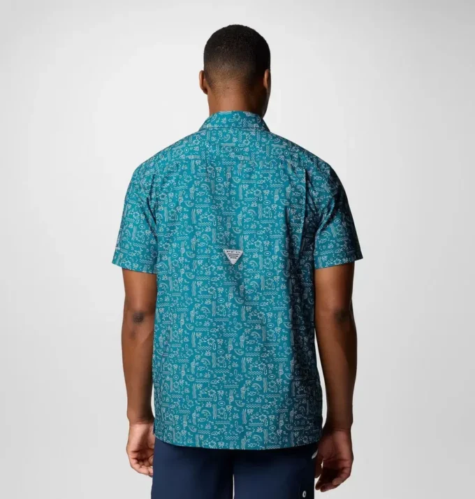 Men PFG Super Slack Tide™ Short Sleeve Shirt – Philadelphia Eagles Men PFG Super Slack Tide™ Short Sleeve Shirt – Philadelphia Eagles