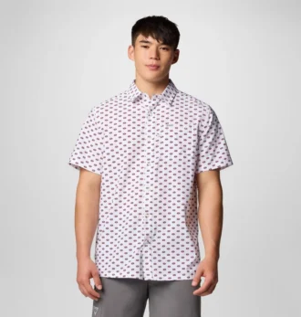 Men PFG Super Slack Tide™ Short Sleeve Shirt – San Francisco 49ers Men PFG Super Slack Tide™ Short Sleeve Shirt – San Francisco 49ers