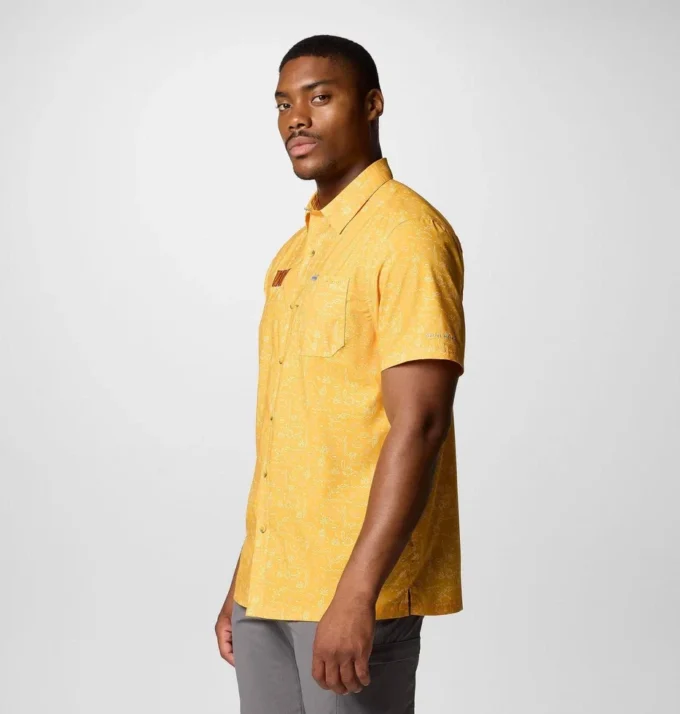 Men PFG Super Slack Tide™ Short Sleeve Shirt – Washington Commanders Men PFG Super Slack Tide™ Short Sleeve Shirt – Washington Commanders