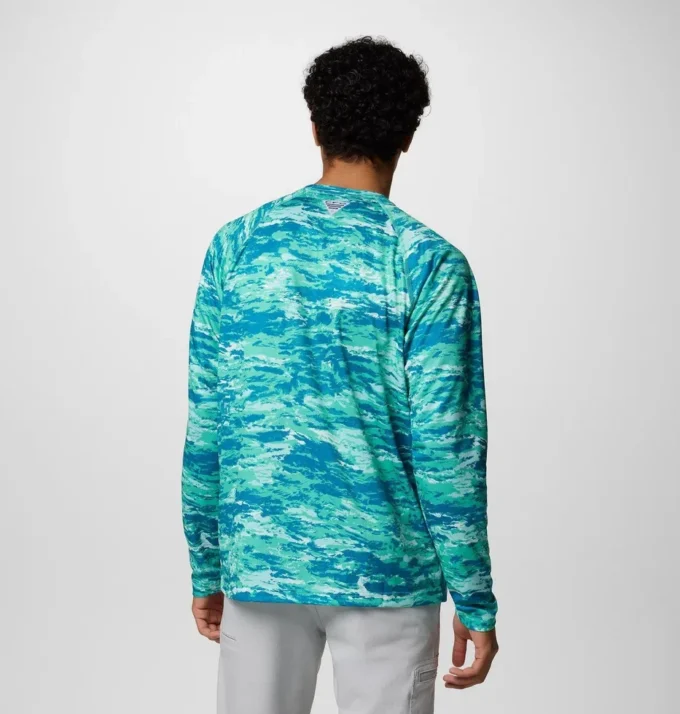 Men PFG Super Solar Stream™ Graphic Long Sleeve Shirt Men PFG Super Solar Stream™ Graphic Long Sleeve Shirt