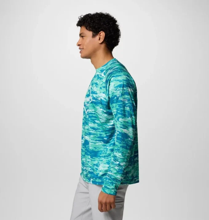 Men PFG Super Solar Stream™ Graphic Long Sleeve Shirt Men PFG Super Solar Stream™ Graphic Long Sleeve Shirt