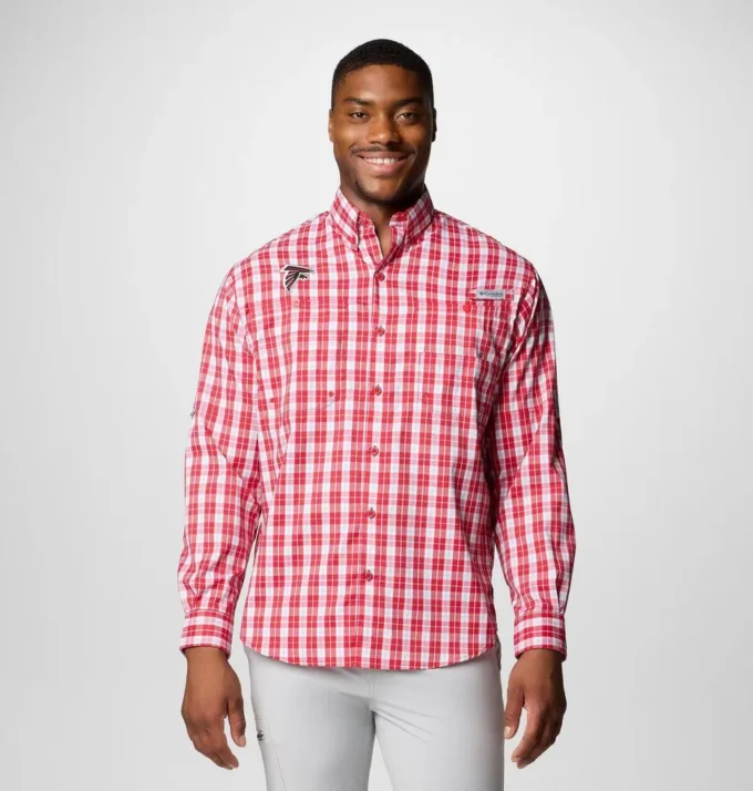 Men PFG Super Tamiami™ Long Sleeve Shirt – Atlanta Falcons Men PFG Super Tamiami™ Long Sleeve Shirt – Atlanta Falcons