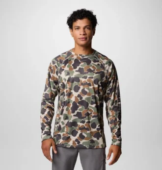 Men PFG Super Terminal Tackle™ Long Sleeve Shirt