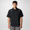 Men PFG Tamiami™ Colorblocked Short Sleeve Shirt – New Orleans Saints Men PFG Tamiami™ Colorblocked Short Sleeve Shirt – New Orleans Saints