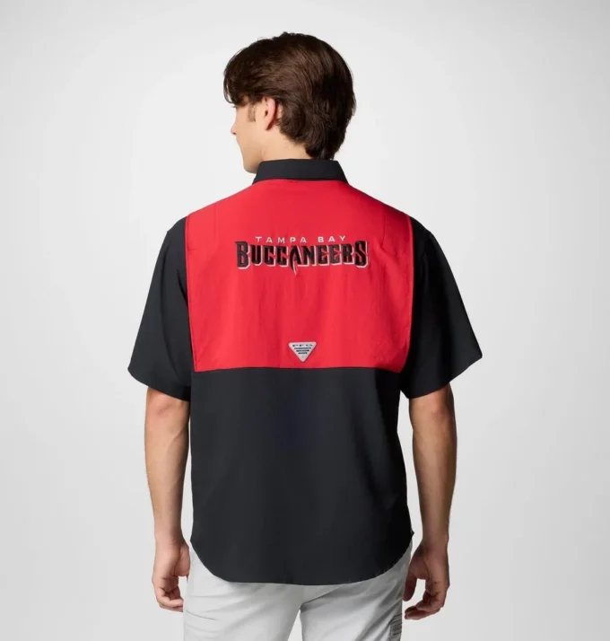Men PFG Tamiami™ Colorblocked Short Sleeve Shirt – Tampa Bay Buccaneers Men PFG Tamiami™ Colorblocked Short Sleeve Shirt – Tampa Bay Buccaneers