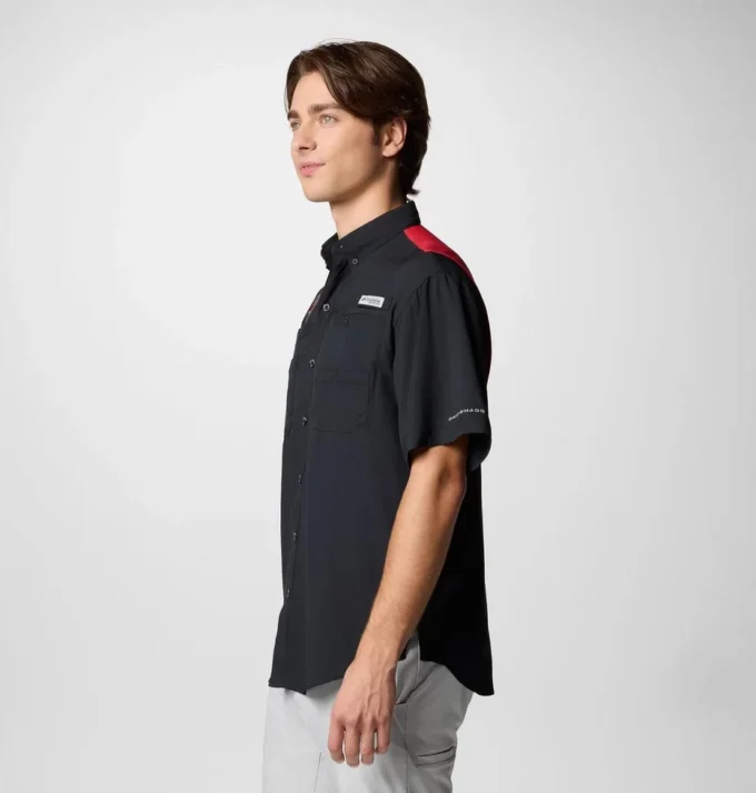 Men PFG Tamiami™ Colorblocked Short Sleeve Shirt – Tampa Bay Buccaneers Men PFG Tamiami™ Colorblocked Short Sleeve Shirt – Tampa Bay Buccaneers