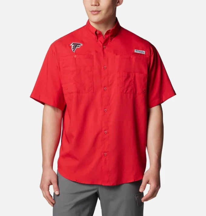 Men PFG Tamiami™ Short Sleeve Shirt – Atlanta Falcons Men PFG Tamiami™ Short Sleeve Shirt – Atlanta Falcons