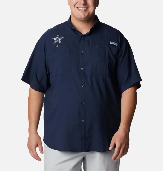 Men PFG Tamiami™ Short Sleeve Shirt – Big – Dallas Cowboys