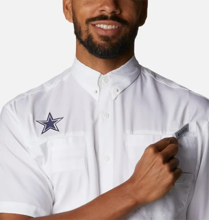 Men PFG Tamiami™ Short Sleeve Shirt – Dallas Cowboys