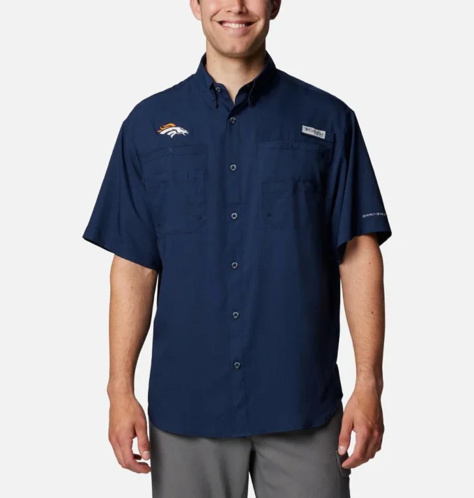 Men PFG Tamiami™ Short Sleeve Shirt – Denver Broncos Men PFG Tamiami™ Short Sleeve Shirt – Denver Broncos