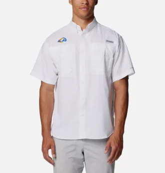 Men PFG Tamiami™ Short Sleeve Shirt – Los Angeles Rams