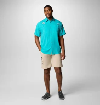 Men PFG Tamiami™ Short Sleeve Shirt – Miami Dolphins