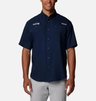 Men PFG Tamiami™ Short Sleeve Shirt – Seattle Seahawks