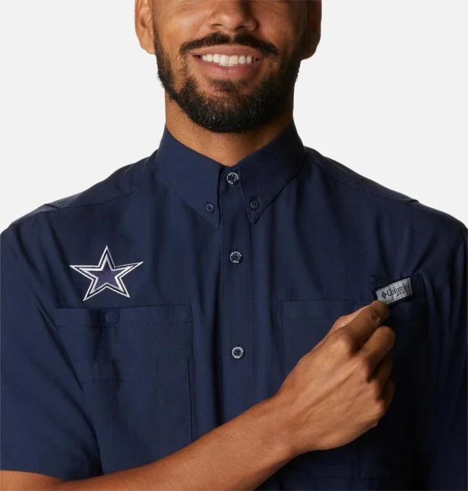 Men PFG Tamiami™ Short Sleeve Shirt – Tall – Dallas Cowboys