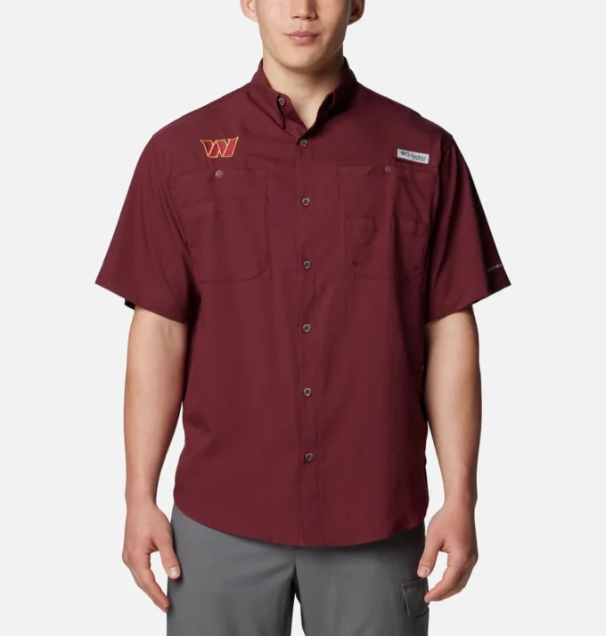 Men PFG Tamiami™ Short Sleeve Shirt – Washington Commanders Men PFG Tamiami™ Short Sleeve Shirt – Washington Commanders