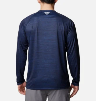 Men PFG Terminal Tackle™ Heather Long Sleeve Shirt – Dallas