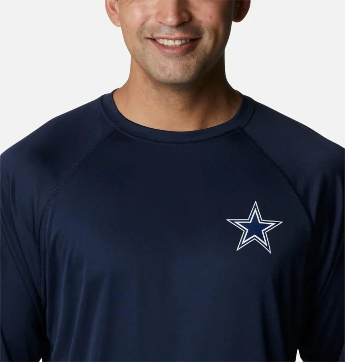 Men PFG Terminal Tackle™ Long Sleeve Shirt – Dallas Cowboys