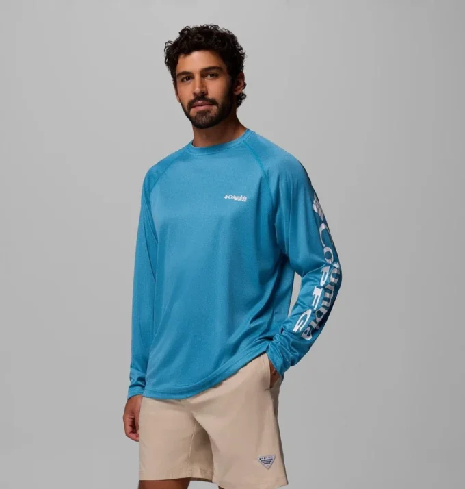 Men PFG Terminal Tackle™ Long Sleeve Shirt – Tall
