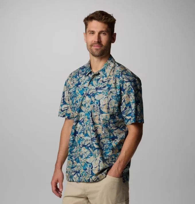 Men PFG Trollers Best™ Short Sleeve Shirt