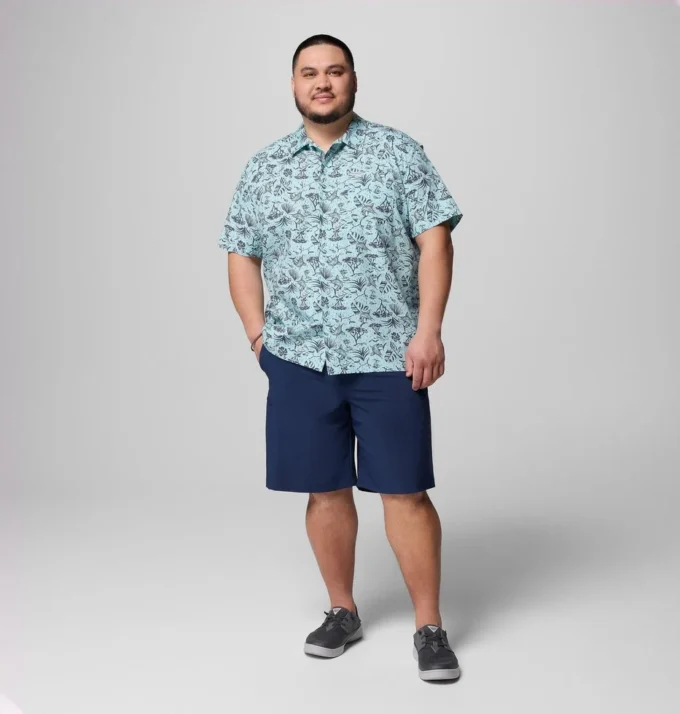 Men PFG Trollers Best™ Short Sleeve Shirt – Big
