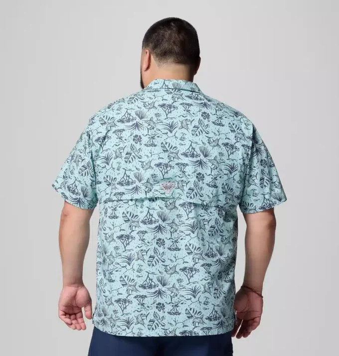 Men PFG Trollers Best™ Short Sleeve Shirt – Big