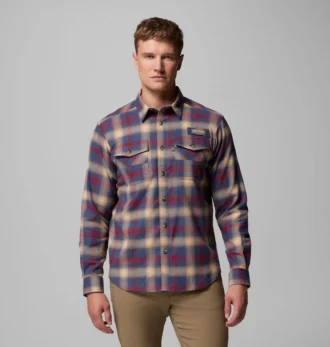 Men PHG Roughtail™ Stretch Flannel Long Sleeve Shirt