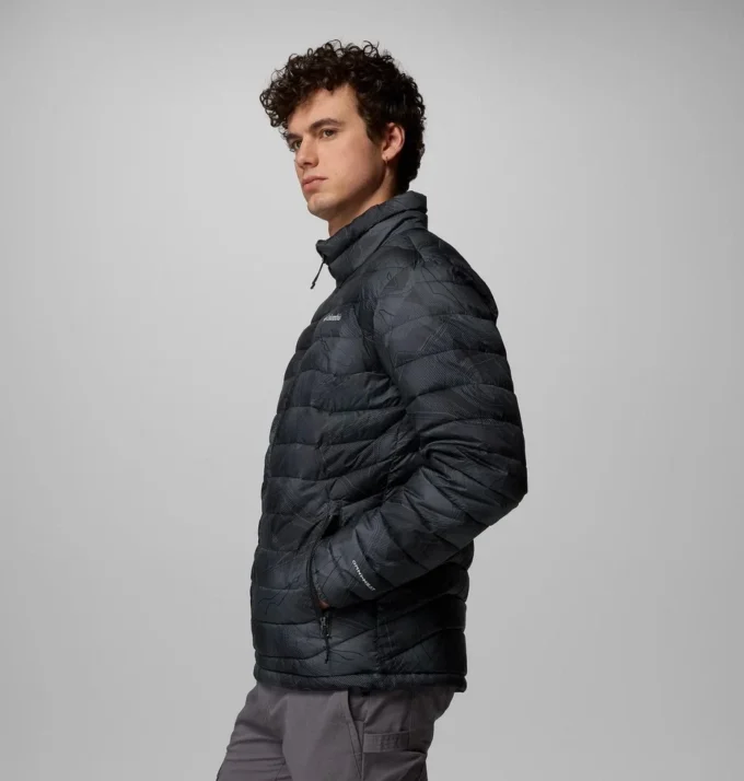 Men Powder Lite™ II Printed Jacket Men Powder Lite™ II Printed Jacket
