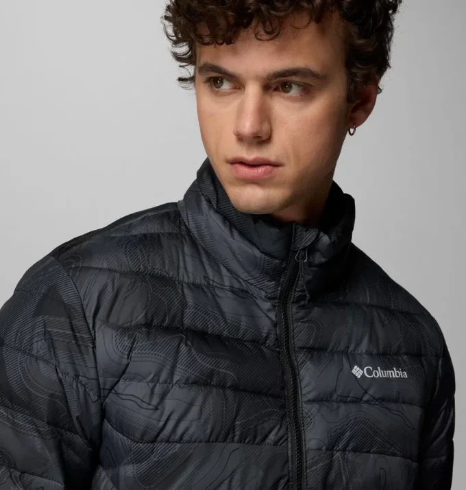 Men Powder Lite™ II Printed Jacket Men Powder Lite™ II Printed Jacket