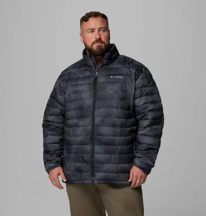 Men Powder Lite™ II Printed Jacket – Big