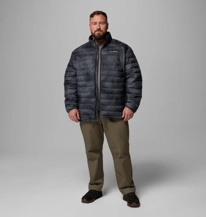 Men Powder Lite™ II Printed Jacket – Big