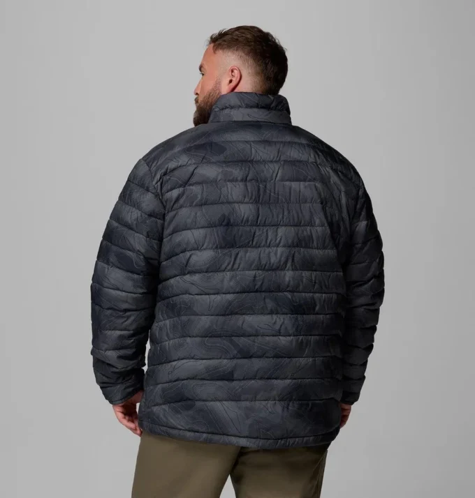 Men Powder Lite™ II Printed Jacket – Big
