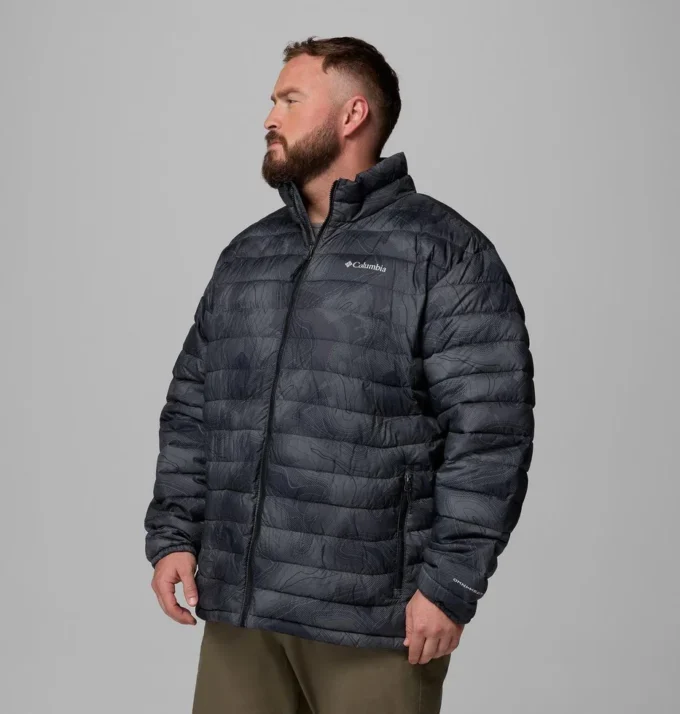 Men Powder Lite™ II Printed Jacket – Big