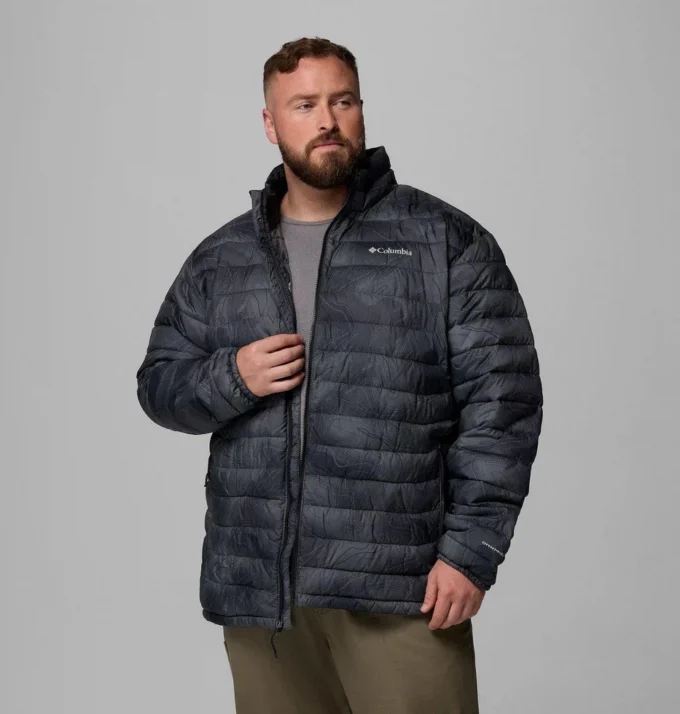 Men Powder Lite™ II Printed Jacket – Big