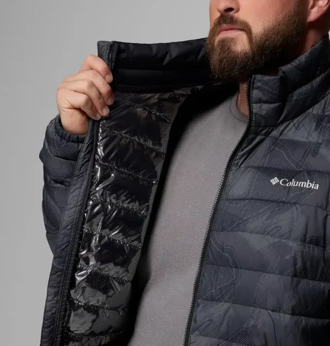 Men Powder Lite™ II Printed Jacket – Big