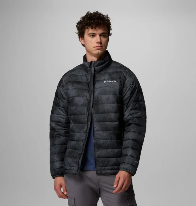 Men Powder Lite™ II Printed Jacket – Tall