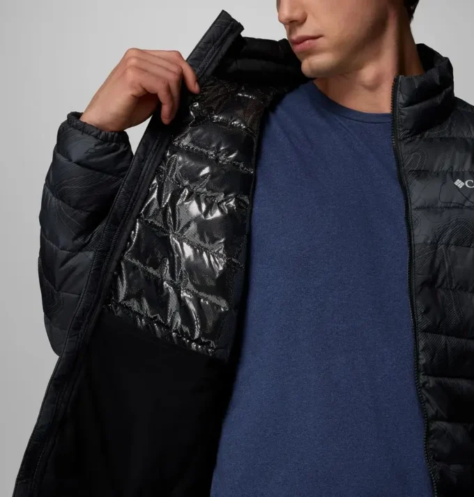 Men Powder Lite™ II Printed Jacket – Tall