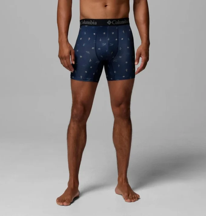 Men Printed 360 Stretch 3-Pack Boxer Brief